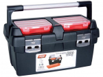 TAYG Toolbox with tray & 2 storage boxes 600x305x295 mm, 53,9 L