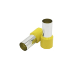 Insulated end sleeve 150mm2/27mm, yellow, 25 pcs