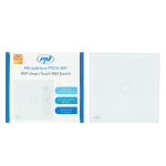 Smart switch with touch PNI SafeHome PT101L WiFi, 600W, control through the Tuya Smart application, compatible with Alexa and Google Assistant - Live Wire, without null