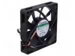Fan: DC | axial | 24VDC | 80x80x15mm | 29.9dBA | Vapo | Out: R type