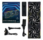 Lian Li UNI FAN TL Wireless LCD Fan, ARGB, PWM, 3-Pack incl. Controller - Reverse Blade, 120mm, black