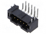 Connector: PCB to PCB | socket | male | PIN: 10 | T2M | angled | 2.6A | THT