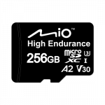 Mio High-Endurance | 256 GB | MicroSD | Flash memory class UHS-I