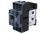 Contactor: 3-pole | NO x3 | Auxiliary contacts: NO + NC | 230VAC | 12A
