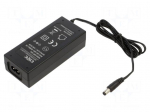 Power supply: switching | 12VDC | 5A | Out: 5,5/2,1 | 60W | 90&divide;264VAC