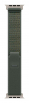 Apple 49mm Green Trail Loop - S/M - Natural Titanium Finish