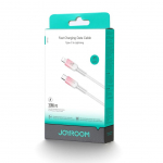 Cable Joyroom  White \\ Lightning (male) || USB-C (męski)