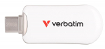 Verbatim Plectra USB-C Flash Drive White 256GB