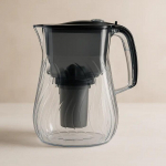Water filter pitcher Aquaphor Orlean A5 Mg Black &mdash; 4.2 L, Tritan, flip-top lid, A5 Mg cartridge