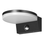 Uued tooted // ASPEN LED 15W, oprawa ogrodowa z czujnikiem ruchu PIR, 1300lm, IP65, 4000K, czarna