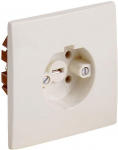 PERILEX flush mounted socket, 16 A, white