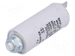 Capacitor: polypropylene | motors, run | 4uF | 450V | &Oslash;25x58mm | &plusmn;10%