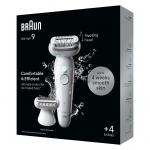 Braun Silk-&eacute;pil 9 9-041 Silver Epilator