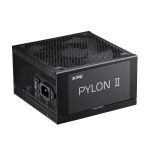 Power Supply|ADATA|XPG PYLON II|ATX 3.1|650 Watts|Efficiency 80 PLUS BRONZE|MTBF 100000 hours|PYLON650IIB-BKCEU