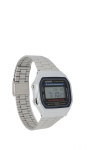 Casio A168WA Watch unisex digital silver