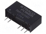 Converter: DC/DC | 1W | Uin: 10.8&divide;13.2V | Uout: 5VDC | Uout2: -5VDC | SIP7
