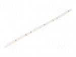 LED tape | white cold | 2835 | 24V | LED/m: 60 | W: 8mm | 120&deg; | IP20 | 4W/m