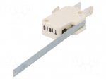 Microswitch SNAP ACTION | with lever | SPDT | 10A/400VAC | Pos: 2