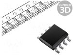 IC: operational amplifier | 1.3MHz | Ch: 1 | 4.5&divide;15.5VDC | SO8 | 130dB