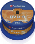 Blank DVD-R AZO Verbatim 4.7GB 16x 50 Pack Spindle