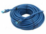 Patch cord | S/FTP | Cat: 5e | RJ45 plug,both sides | wire | OFC | 20m