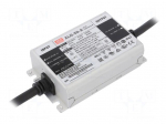 Power supply: switched-mode | LED | 50W | 22&divide;54VDC | 530&divide;2100mA | IP67