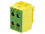 Splice terminal: distribution block | for DIN rail mounting