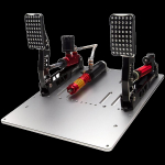 SIMAGIC Crimson Edition, Hydraulic Dual-pedal Set, 200kg Loadcell, Standard Throttle Plate. S312