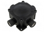 Enclosure: junction box | X: 100mm | Y: 100mm | Z: 67mm | wall mount