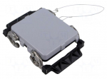 Protection cover | size 77.62 | with double latch | IP66 | C-TYPE