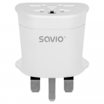 Savio AP-05 power adapter/inverter Indoor 2500 W White