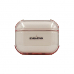 Headphone case Evelatus Apple AirPods Pro 2 TPU Protective Case Transparent Pink