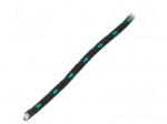 Rope | polypropylene | &Oslash;rope: 5mm | L: 25m | with a core | black