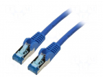 Patch cord | S/FTP | Cat: 6a | RJ45 plug,both sides | stranded | Cu | 1m