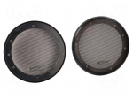 Loudspeaker grille | 130mm | universal | 2pcs.