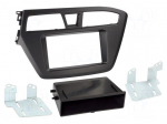 Radio frame | Hyundai | 2 DIN | black