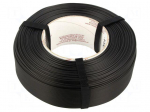 Filament: PLA CarbonLook | 1.75mm | black | 185&divide;225&deg;C | 1kg