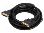 Cable | DVI-D (24+1) socket,DVI-D (24+1) plug | single link