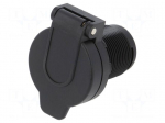 Car lighter socket adapter | car lighter socket x1 | 20A | black