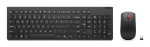 Lenovo 4X31R64467 keyboard Mouse included Universal RF Wireless German Black
