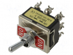 Switch: toggle | Pos: 2 | 3PDT | ON-ON | 15A/250VAC | Leads: screw | 0&divide;55&deg;C