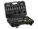 Wrench-set | socket spanner | 1/2",1/4" | 75pcs.