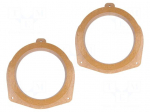 Spacer ring | MDF | 165mm | Citro&euml;n | impregnated,varnished