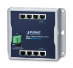 PLANET WGS-803 network switch Unmanaged L2 Gigabit Ethernet (10/100/1000) Black