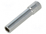 Socket: 6-angles | socket spanner | 6mm | 1/4" | steel | 40L