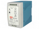 Power supply: switched-mode | 96W | 24VDC | 24&divide;30VDC | 4A | 85&divide;264VAC