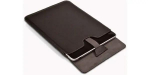 XtremeMac plāns ādas apvalks iPad, iPad2, iPad3 un plan&scaron;etdatoriem melns