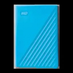 Ārējais disks WD 6TB My Passport 2.5" USB 3.2 Blue