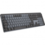 Logitech MX Mechanical (light gray/dark gray, DE layout, tactile switches, Logi Bolt, Bluetooth)
