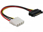 Delock 15-Pin SATA to 4-Pin Molex Power Adapter